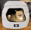The Meowbile Home Convertible Cat Bed & Cave