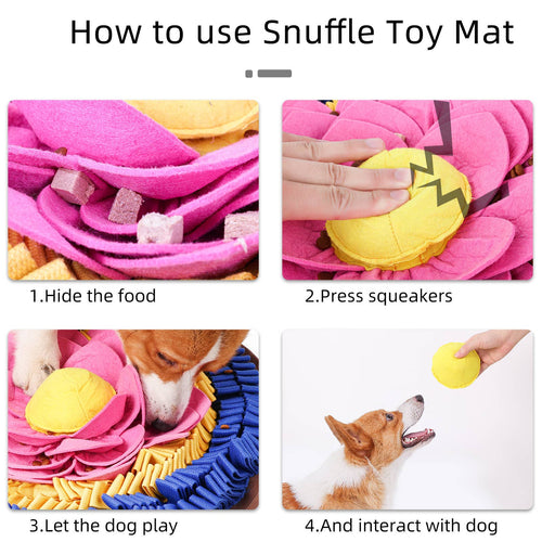 Divine Lotus™ Anti-Bite Snuffle Mat | Challenge Level 3