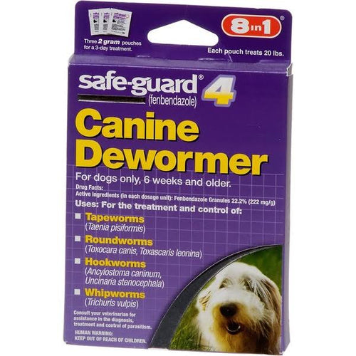 Safe-Guard 4 8-in-1 Canine Dewormer