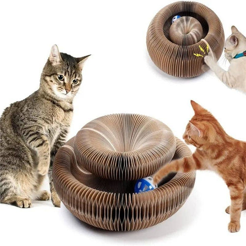 Perfect gift Magic Organ Cat Claw Board Foldable Cat Scratch