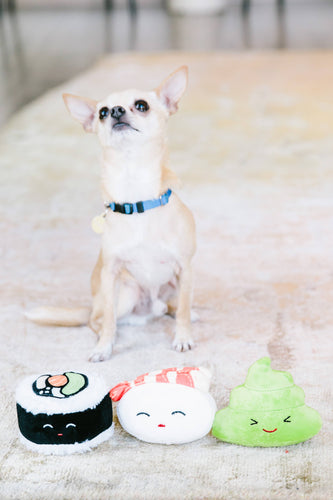 Sushi Bento Pet Toys, Set of 3