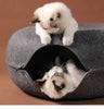 Elegant Donut Cat Tunnel Bed