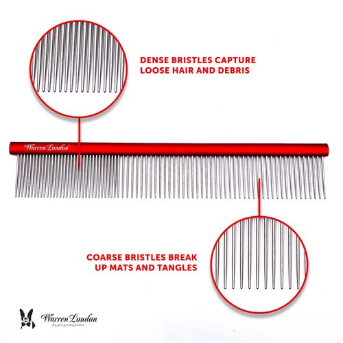Warren London Grooming Comb - Available in 3 Different Types