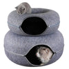 Elegant Donut Cat Tunnel Bed