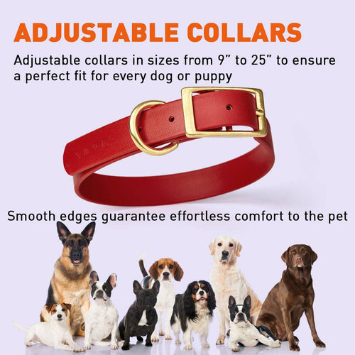Viper Biothane Waterproof Collar - Brass Hardware