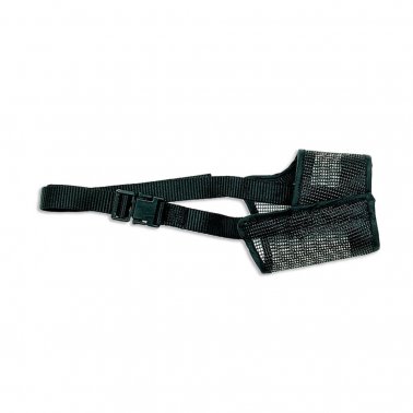 Coastal Best Fit Adjustable Mesh Dog Muzzle Black Color Size 05