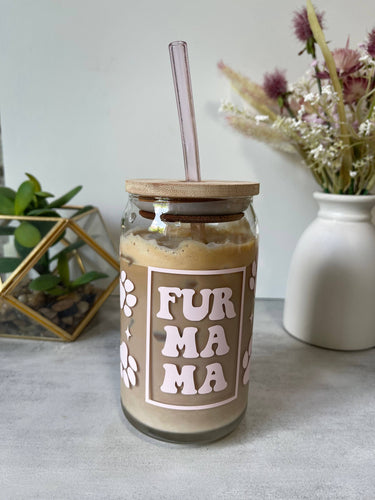 FUR MAMA Glass Beer Can
