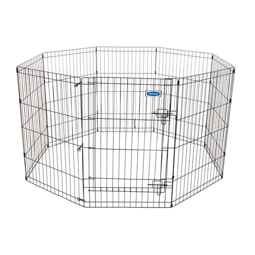 Petmate 8-Panel Wire Dog Exercise Pen with Door