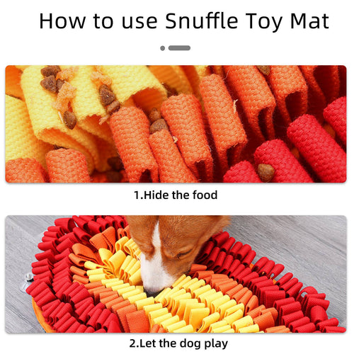 Fire & Ice™ Anti-Bite (Fire) Snuffle Mat | Challenge Level 2