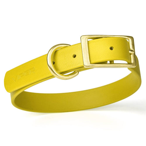 Viper Biothane Waterproof Collar - Brass Hardware