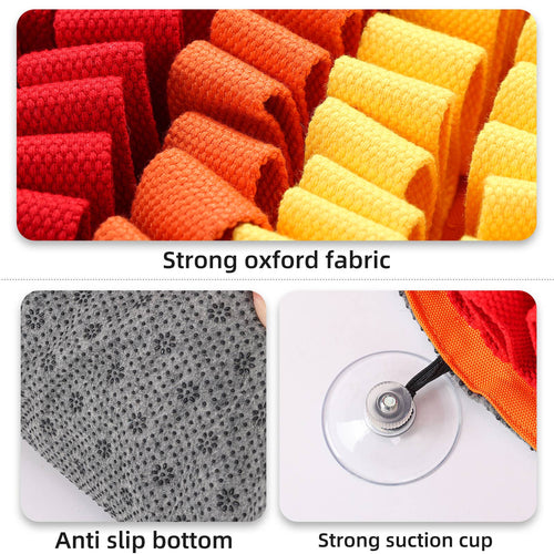 Fire & Ice™ Anti-Bite (Fire) Snuffle Mat | Challenge Level 2