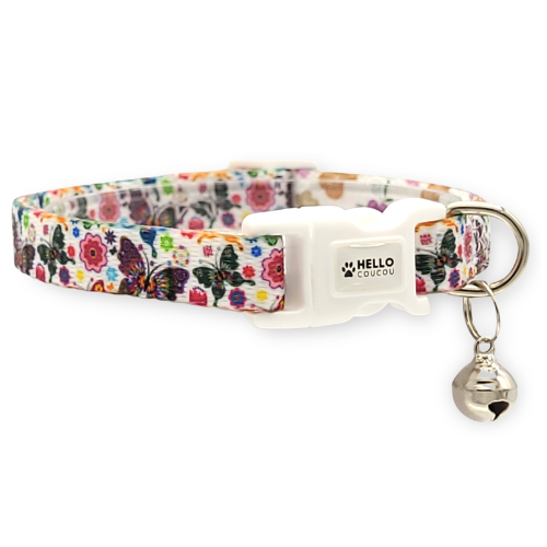 Butterfly Away - Collar with Bell