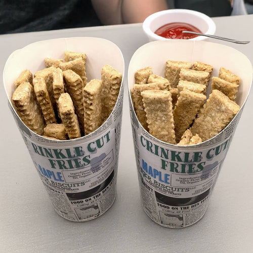 Crinkle Cut Fries Organic Dog Cookies