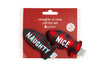 Christmas Naughty & Nice Cat Toys, Set of 2