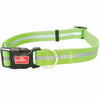 WIGZI DOG WEATHERPROOF COLLAR GREEN SMALL