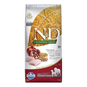 FARMINA DOG ANCESTRAL GRAIN CHICKEN POMEGRANATE MEDIUM & MAX 26.4lbs
