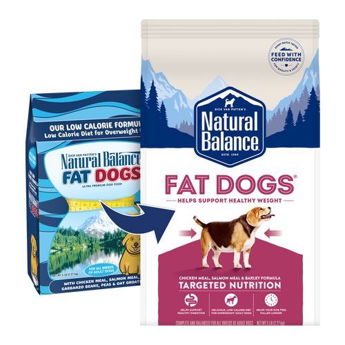 Natural Balance Dry Food Fat Dogs CHKN/SLMN 28lbs