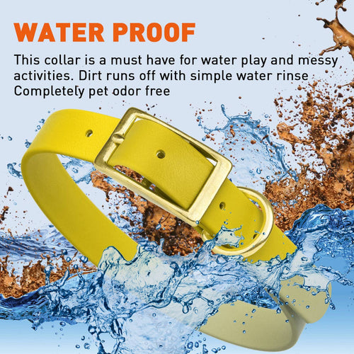 Viper Biothane Waterproof Collar - Brass Hardware