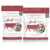 GREEN JUJU’S NEW Plant Powered Whole Food Bites for dogs and cats BEEF 7.5 Oz.