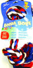 Booda  Multi Color 2-Knot Rope Bone Dog Toy, MED