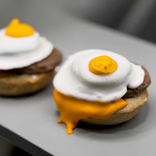 Dogels with Sausage, Egg, & Cheese Organic Dog Cookie 