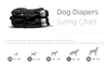 Dog Diapers (3-Pack) + Extendrs®, Washable Dog Diapers