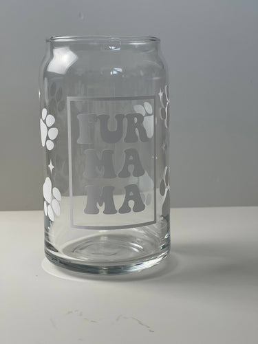 FUR MAMA Glass Beer Can