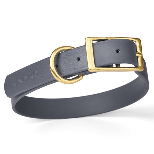 Viper Biothane Waterproof Collar - Brass Hardware