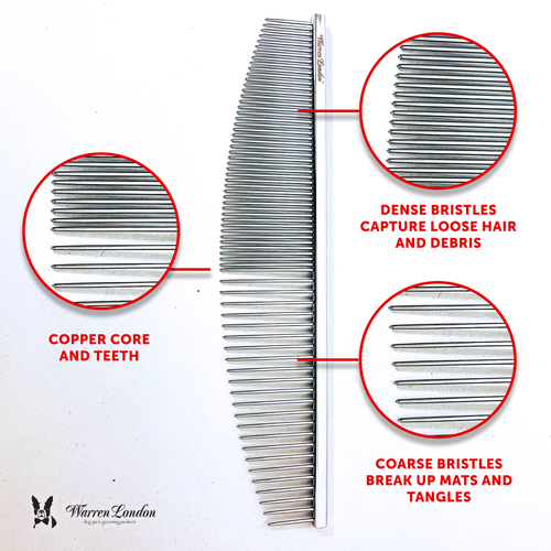 Warren London Grooming Comb - Available in 3 Different Types