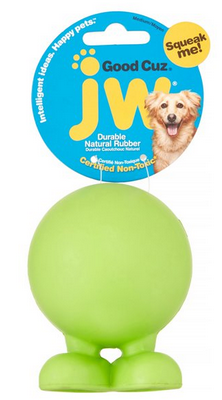 JW Cuz Dog Toy, Medium, Assorted Colors