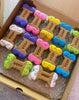 Dipped Woof 4 bone shaped Dog Treats