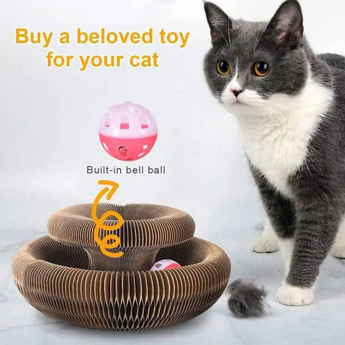 Perfect gift Magic Organ Cat Claw Board Foldable Cat Scratch