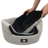 The Meowbile Home Convertible Cat Bed & Cave