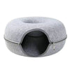 Elegant Donut Cat Tunnel Bed