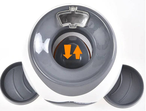 Smart Pet Feeder with Auto Tennis Ball Launcher