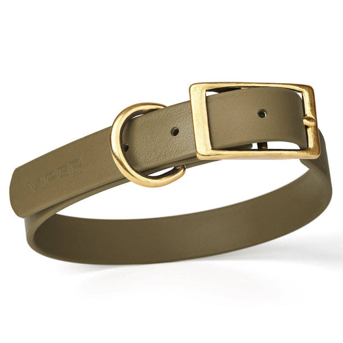 Viper Biothane Waterproof Collar - Brass Hardware