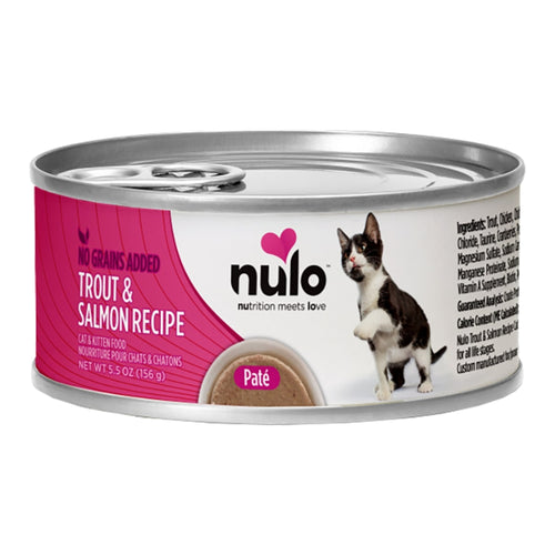 NULO CAT GRAIN FREE TROUT PATE 5.5OZ - Special Order