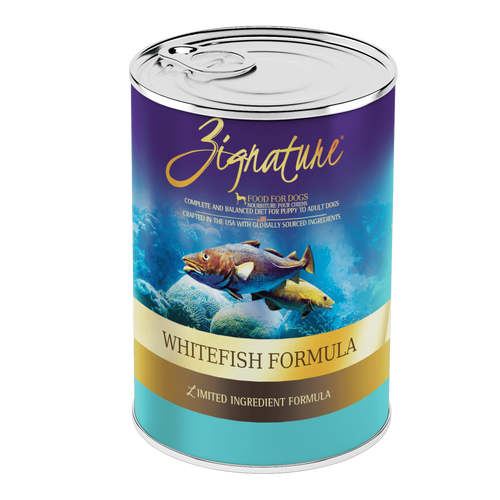 Zignature Limited Ingredient Whitefish Formula Wet Dog Food
