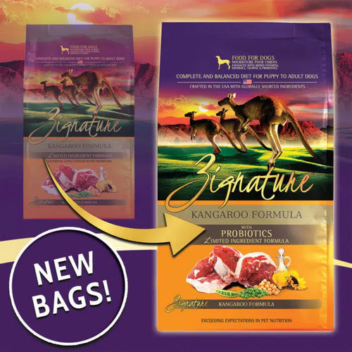 Zignature Limited Ingredient Kangaroo Formula Dry Dog Food