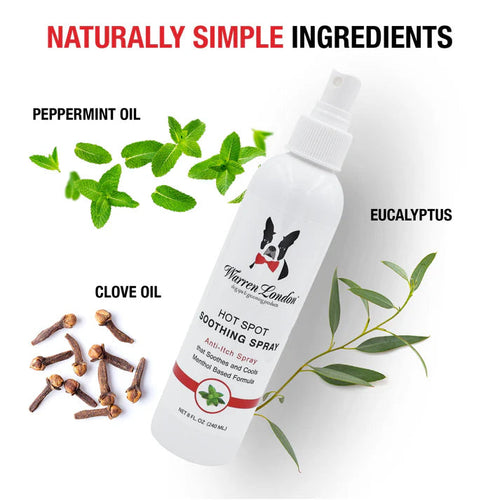 Warren London Hot Spot Soothing Spray - Anti Itch Spray That Soothes And Cools