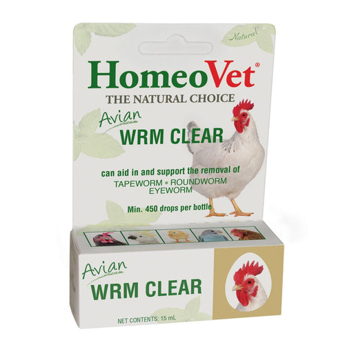 HomeoVet Avian Worm Clear Dewormer