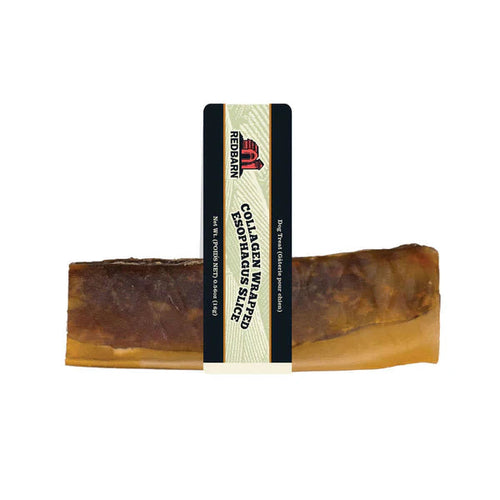 Redbarn Collagen Wrapped Esophagus Slice Dog Chews