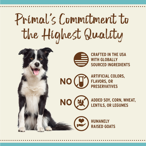 Primal Dehydrated Goat Milk for Dogs and Cats