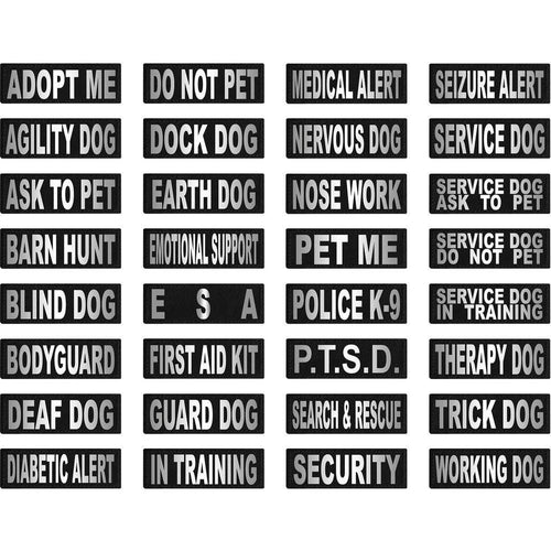 Removable Reflective Patches (Set of 2)